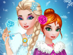 Ice Dress Up – видео видеоигри за момичета